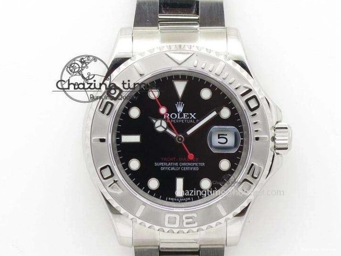 1103 Casual Oyster Perpetual 41mm 124300 EWF Best Edition Red Dial on SS Bracelet A 2856